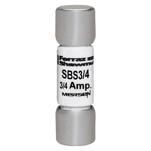 SBS3/4 - Fuse 600V 0.75A Fast-Acting Midget SBS Series
